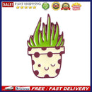 Cartoon Lovely Potted Plant Brooch Badge for Women Men Jacket Shirt Pins Jewe