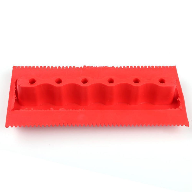 2pcs Rubber Red Wood Grain Graining Pattern Wall Paint DIY Painting Tool