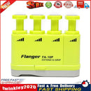 Flanger Piano Finger Trainer Exerciser Guitar Finger Strength Tool (Green) Newly