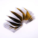 50pcs Horseshoe-Shaped Nail Shape Lengthening Phototherapy Nail Paper Holder