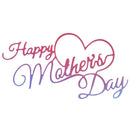 Beautiful Mother's Day Punching Embossing DIY Crafts Album Card Decor Stencil