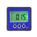 Magnetic Digital Protractor Inclinometer Level Box Angle Finder Box (Blue) Newly