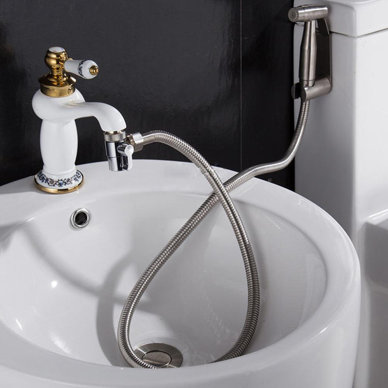 1/2'' Brass Bidet Shower Head Diverter Valve Faucet T-Adapter Splitter hot. K9G8