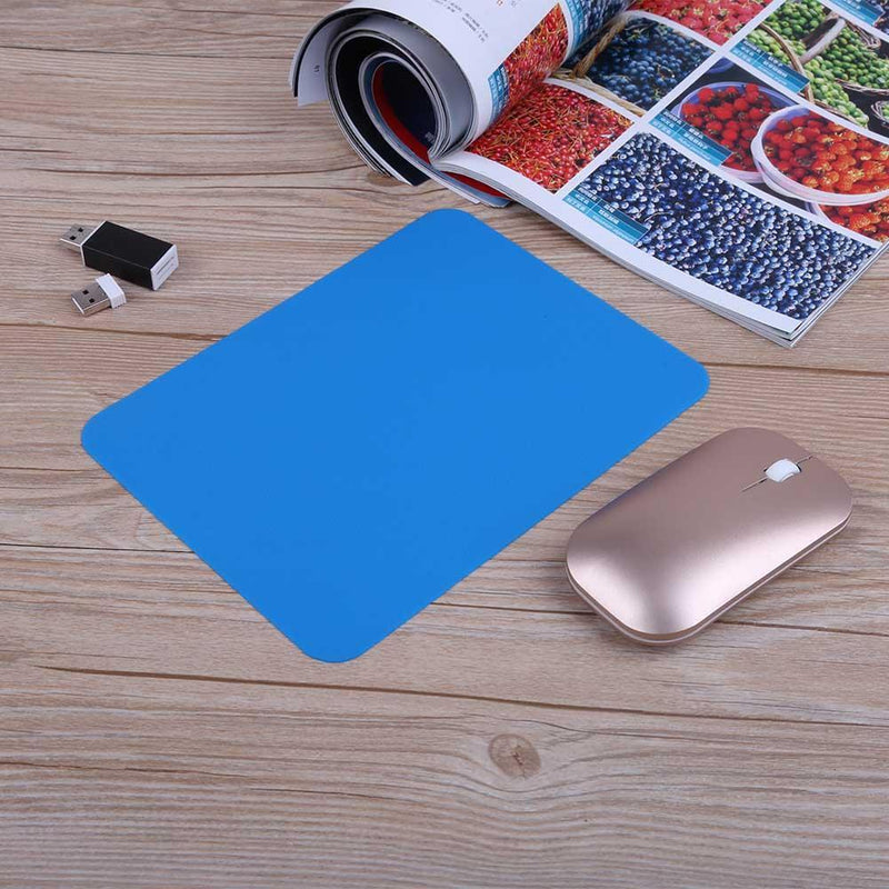 Silicone Anti-Slip Mouse Pad Waterproof Home Office Table Mat(Blue)