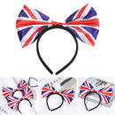 Fancy Dress Novelty Headwear Hairband Platinum Jubilee Union Jack Headband