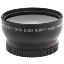 0.45x 52mm Super Wide Angle Macro Lens for Nikon 18-55mm 55-200mm 50mm