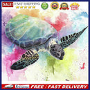 Colored Ink Animals Full Round Drill Diamond Painting Handicraft Hanging Deco