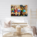 Wall Home Decor DIY Diamond Painting Cartoon Ladies Embroidery Craft Needlework