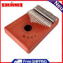 Dreamitpossible Portable 17 Button Thumb Finger Piano Wood Kalimba Musical Instrument