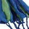 Portable Outdoor Hammock Hang Bed Travel Camping Swing Canvas Blue Stripe