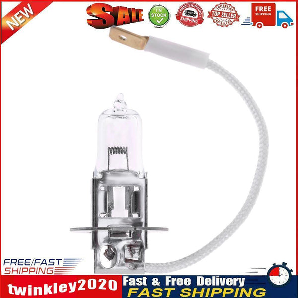 1pc H3 24V 55W 3000K Yellow Car Xenon High/Low Beam Fog Lamp Halogen Bulb Newly