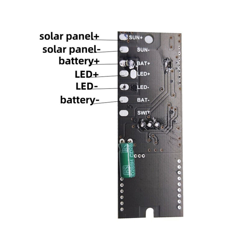 Solar Induction Street Lamp Circuit Board Yard Light Remote Control Panel