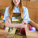 Lakeside Cabin Linen Apron Waterproof Kitchen Bibs Home Pinafore (68x55cm)