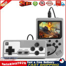 Pocket Handheld Game Console Gamepad 500 Video Games Player Gift (Grey) Newly