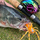 7.5cm/7g Floating Spider Soft Plastic Fishing Bait w/ Hook Bionic Lure (B) Newly