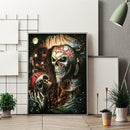 5D DIY Diamond Painting Skeleton Pirate Full Drill Rhinestone Mosaic Art Picture