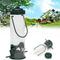 Hanging Wild Bird Feeder Squirrel Proof Container Hanger Outdoor Plastic S2E3