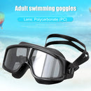 Swimming Glasses Waterproof HD Anti-fog Diving Goggles for Adults (Black) Newly