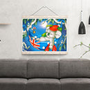 5D DIY Diamond Painting Koala Flag Full Round Drill Mosaic Art Picture Decor