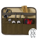 Portable Outdoor Camping BBQ Tableware Storage Bag Cutlery Hanging Holder