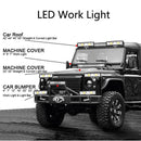 2pcs Car LED Work Light Headlights 48W 16LED Off Road Vehicle Spotlight