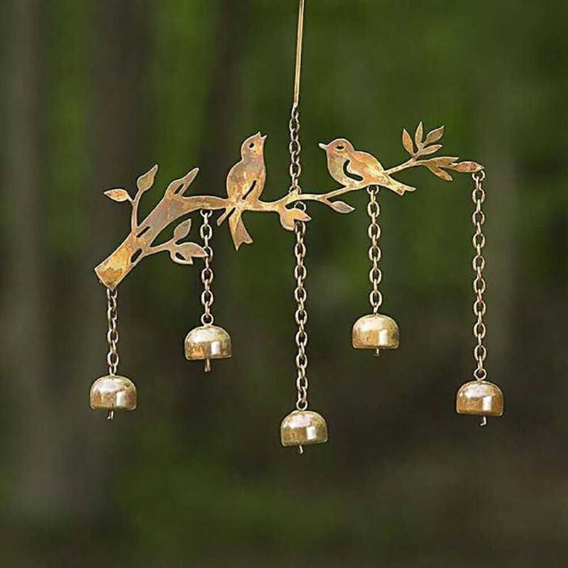 Decoration Hanging Ornament Garden Decor Birds Wind Chimes Pendant Bell