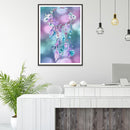 5D DIY Full Drill Diamond Painting Flowers Cross Stitch Craft Kits Home Wall