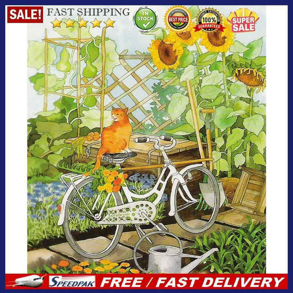 Field Courtyard DIY Oil Paint By Numbers Paintwork for Kids Adults No Frame Art