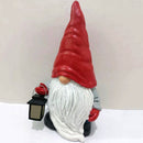 Gift Light Home Deco Xmas Christmas Decorations Santa Claus Statue Ornament