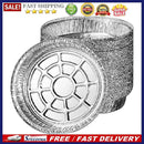 50pcs Steaming Basket Mat Foil Tin Air Fryer Steamer Liners Baking Oil Paper