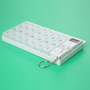 Digital 7days Pill Reminder Organizer Pill Box Case Timer White