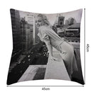 Non-fading Beauty Printed Pillowcases Square Cleanable Sofa Car Cushion Covers