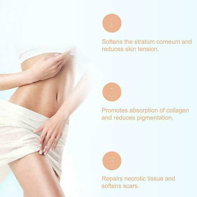 ALIVER 4pcs Silicone Scar Gel Away Strips Scar Remover Treatment Reusable V2I7