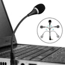 Handheld Mini 3.5mm Stereo Mic Audio Microphone For Laptop Phone Mobile P6E9
