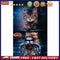 5D Diamond Painting Kit DIY Cat Reflection Full Round Drill Mosaic Wall Pic