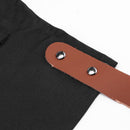 Men Women Canvas Apron Adjustable Home Kitchen Chef Cooking Pinafore with Poc