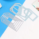 Metal Cutting Dies Circle Frame Stencils DIY Scrapbooking Paper Cards Die Cuts