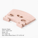 Wood Violin Bridge Maple Violin Code Musical Instrument Accessories (3/4) Newly