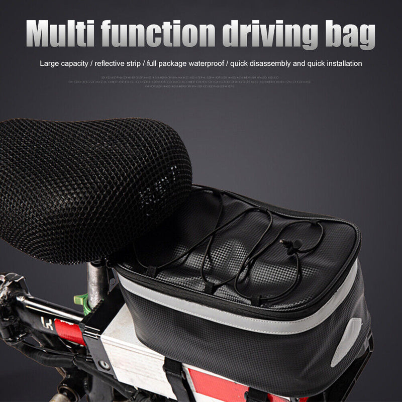 Large Capacity Bicycle Organizer Bags Bike Rear Seat Storage Bag Cycling Parts