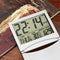 Desk Digital LCD Alarm Clock Time Calendar Temperature Thermometer 2021 B4L9