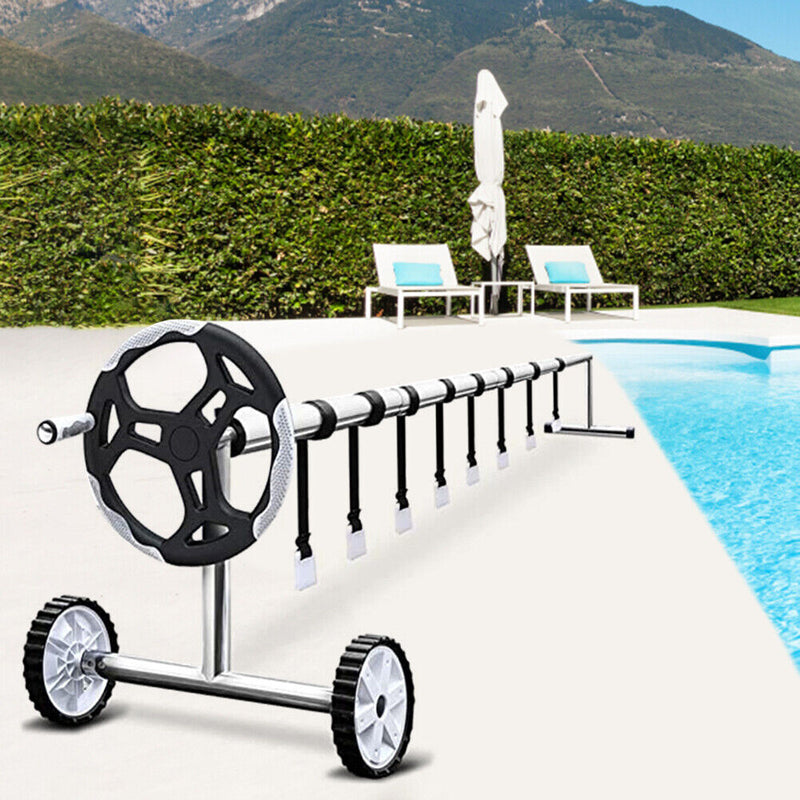 8pcs Universal Pool Solar Cover Reel Strap Swimming Solar Reel Tube Accesso