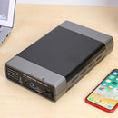 5.25"" External Hard Disk Enclosure USB3.0 to SATA USB-B Adapter for Computer