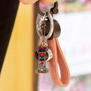 DIY Key Chain Diamond Painting Letters Women Bag Keyring Pendant Gift (I) Newly