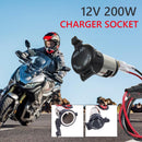 5PCS 12-24V Auto Charger Plug for Motorcycle Car Truck Power Adapter Socket