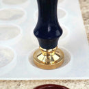 30 Grid DIY Craft Wax Seal Stamp Mold Silicone Pad X3A9