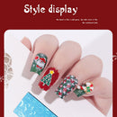 Durable Christmas Nail Stamping Plates Stainless Steel Manicure Tip Art Tool