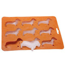 Dachshund Food Grade Kitchen Utensils For Candy Mold Dog Shaped Ice Cube Tray
