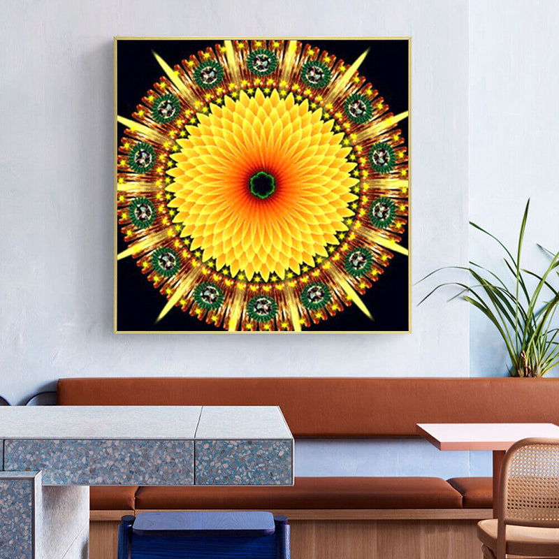 5D Full Round Drill Diamond Painting Mandala Mosaic Wall Art Craft (A675) Newly