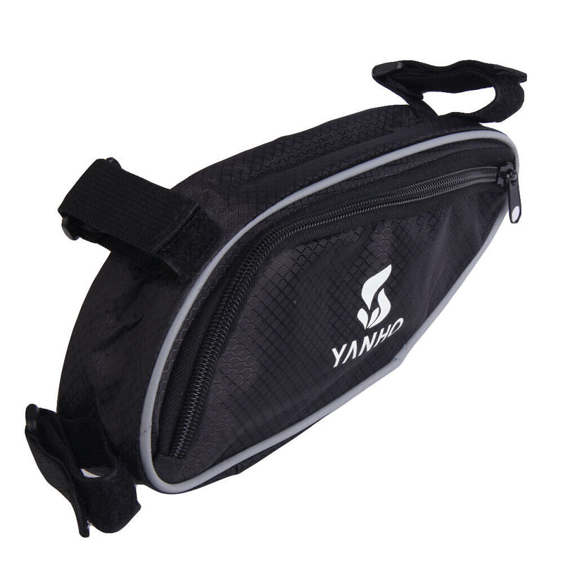 Triangle Bicycle Cycling Bike Bag Beams Tripod Phone Tools Kit Tool Bag B Newly