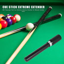 Telescopic Pool Cue Extension Extreme Extender for Billiards Snooker Access
